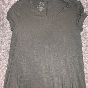Maurices army green v neck